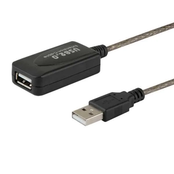 Cabo Alargador Usb Savio Cl-130 Preto 10 M 