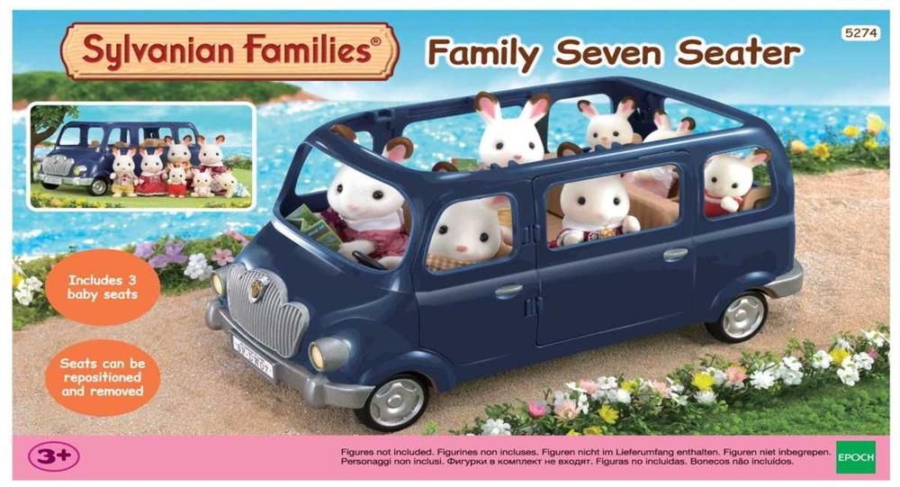 Figuras Sylvanian Families Monospace 7 Places 
