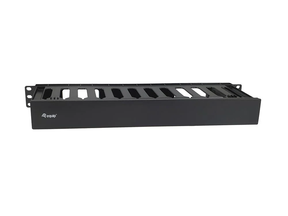 Equip 19" Kabelmanagement Panel Abnehmbare Heckplatte     Sw