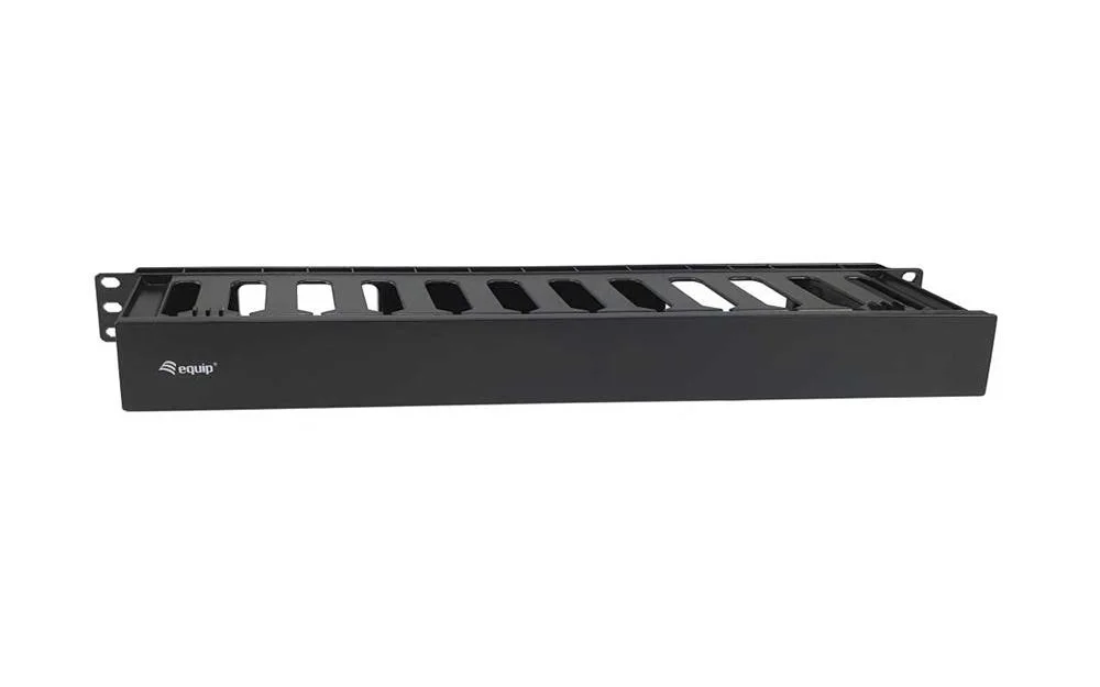 Equip 19" Kabelmanagement Panel Abnehmbare Heckplatte     Sw