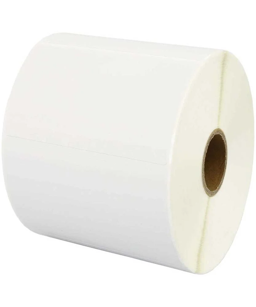 Etiquetas Compativeis Zebra - 100mm X 50mm 1000un Perfuradas