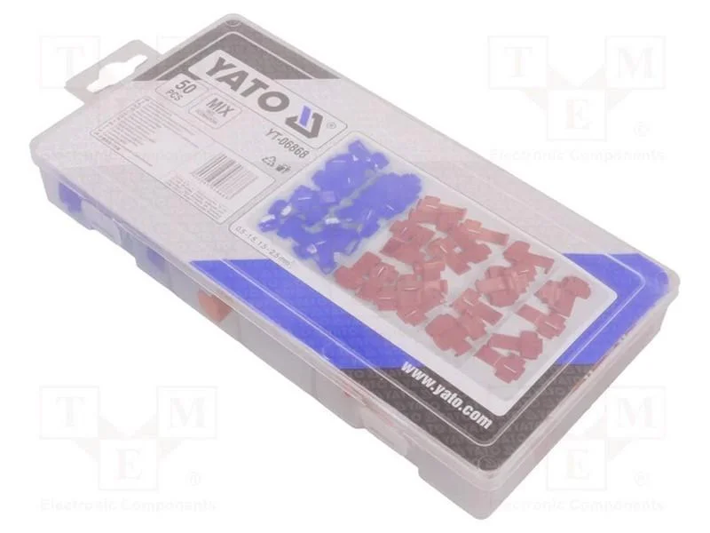 Conector rápido, IDC, com cabo, 50unid.
