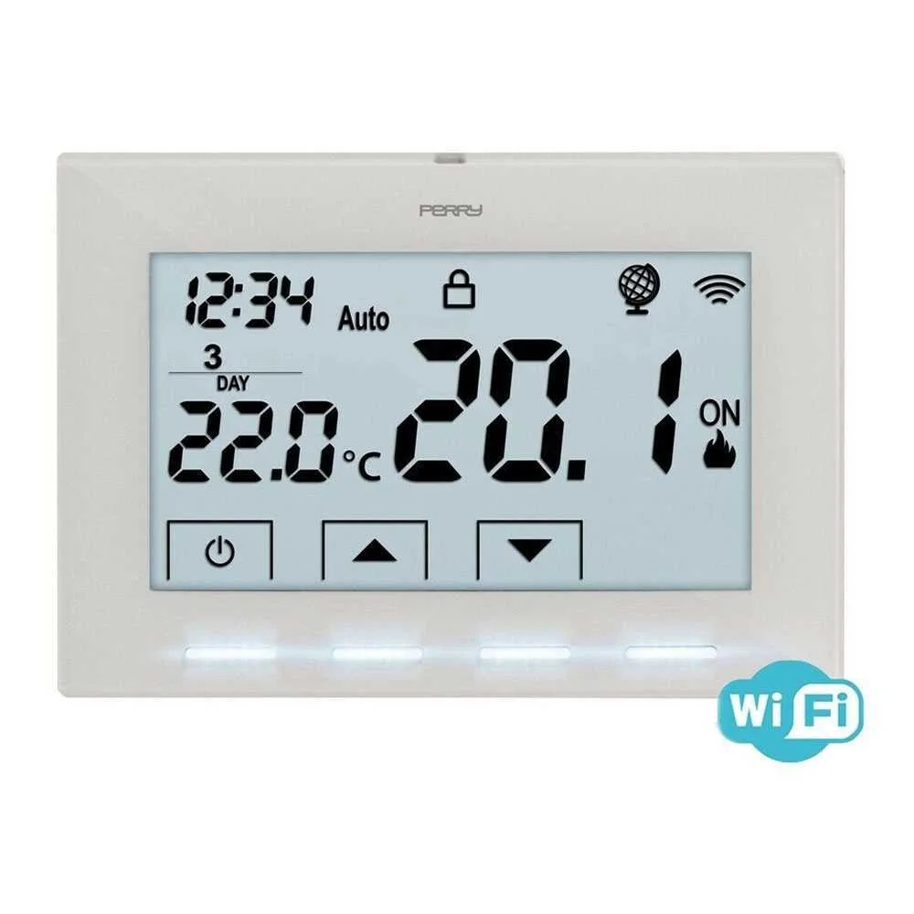 Cronotermóstato Wifi a 230v Branco 1tx Cr029wifi .