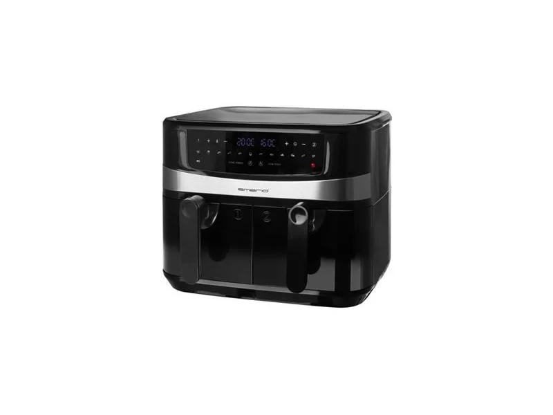Emerio Heißluftfritteuse, Smart Fryer, 4,5+4,5l, Cool Touch