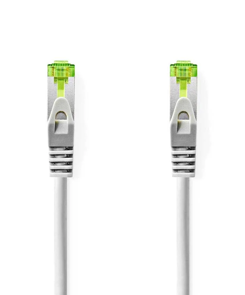 Cabo de Rede Cat7  S/Ftp  Rj45 Macho  15m  Snagless  Lszh  Cinzento