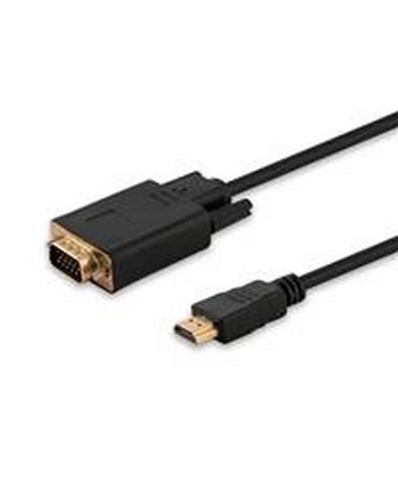 Savio Cl-103 Video Cable Adapter 1.8 M Hdmi Type a (Standard) Vga (D-Sub) Black