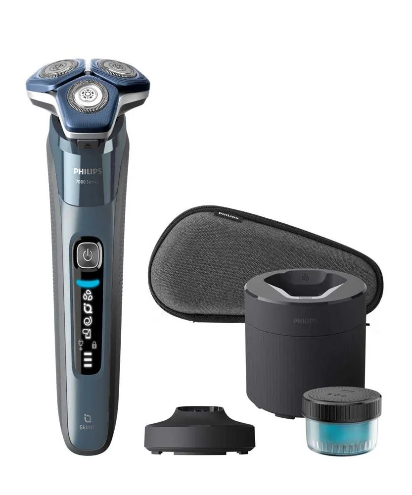 Philips Shaver Series 7000 S7882/55 Wet And Dry Electric Shaver  Cleaning Pod & Pouch
