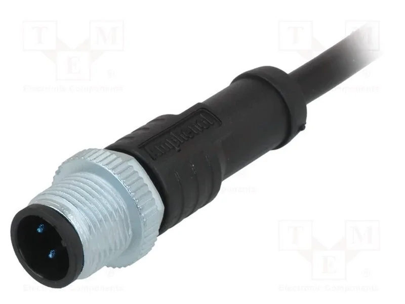Ficha, M12, Pin: 4, Macho, Código A-Devicenet / Canopen, 1m, 250v