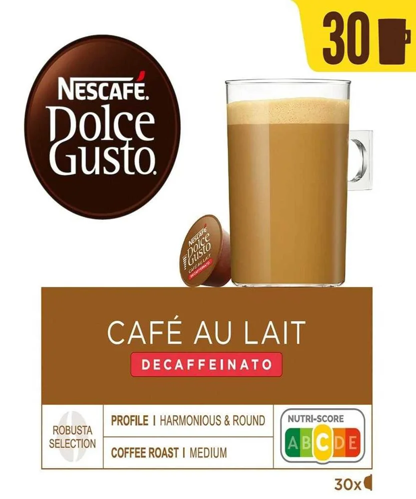 Cápsulas de café Nestle AULAIT DESCAF