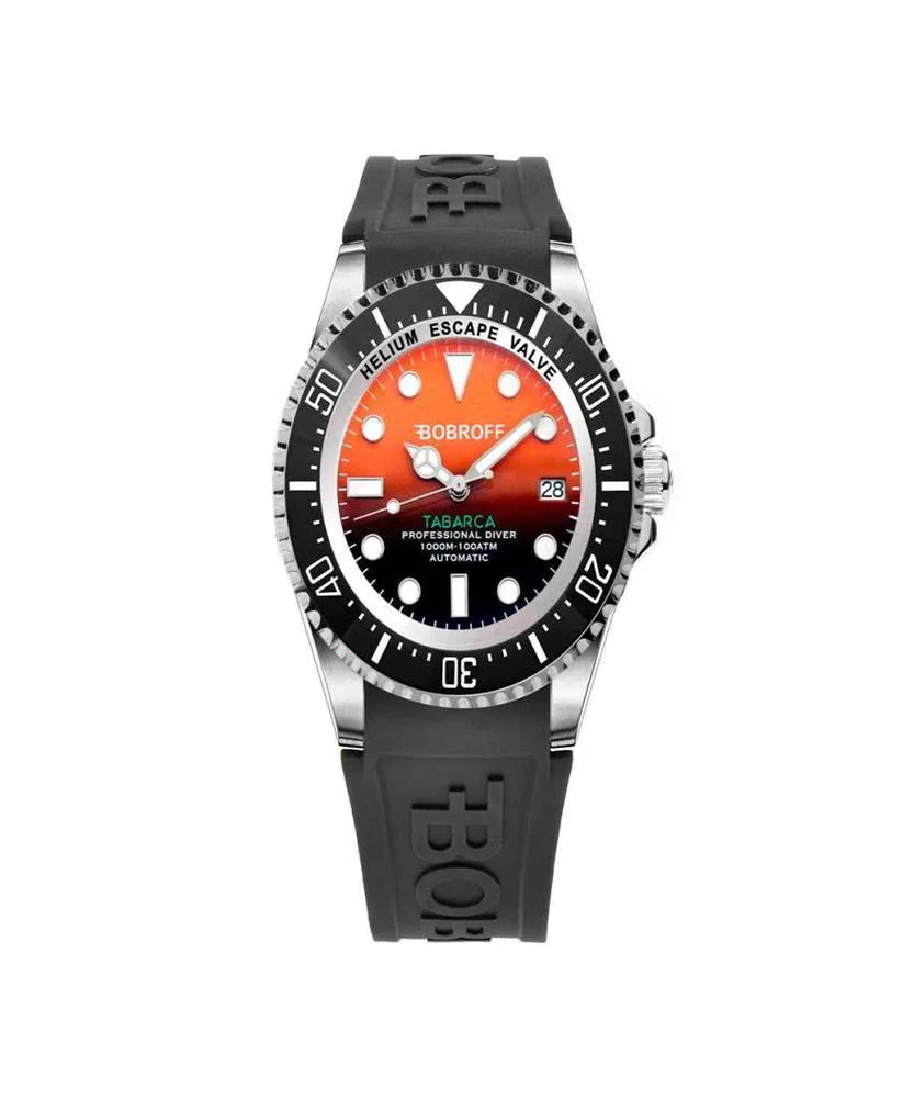 Relógio masculino Bobroff BF0004-BFSTN (Ø 42 mm)