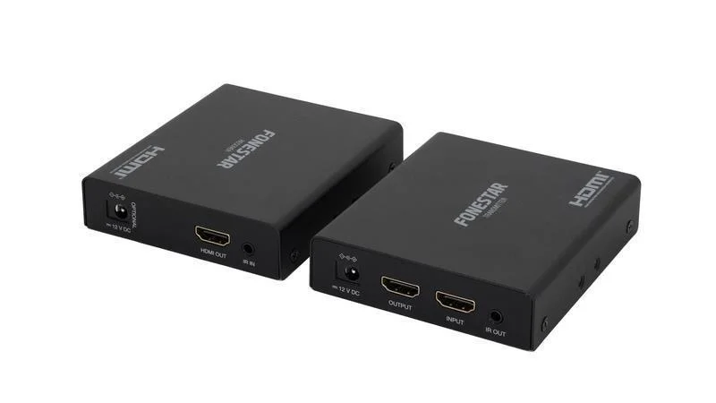 Extensor HDMI 2.0 por cabo Cat 6. Resolu&ccedil;&atilde;o UHD 4.