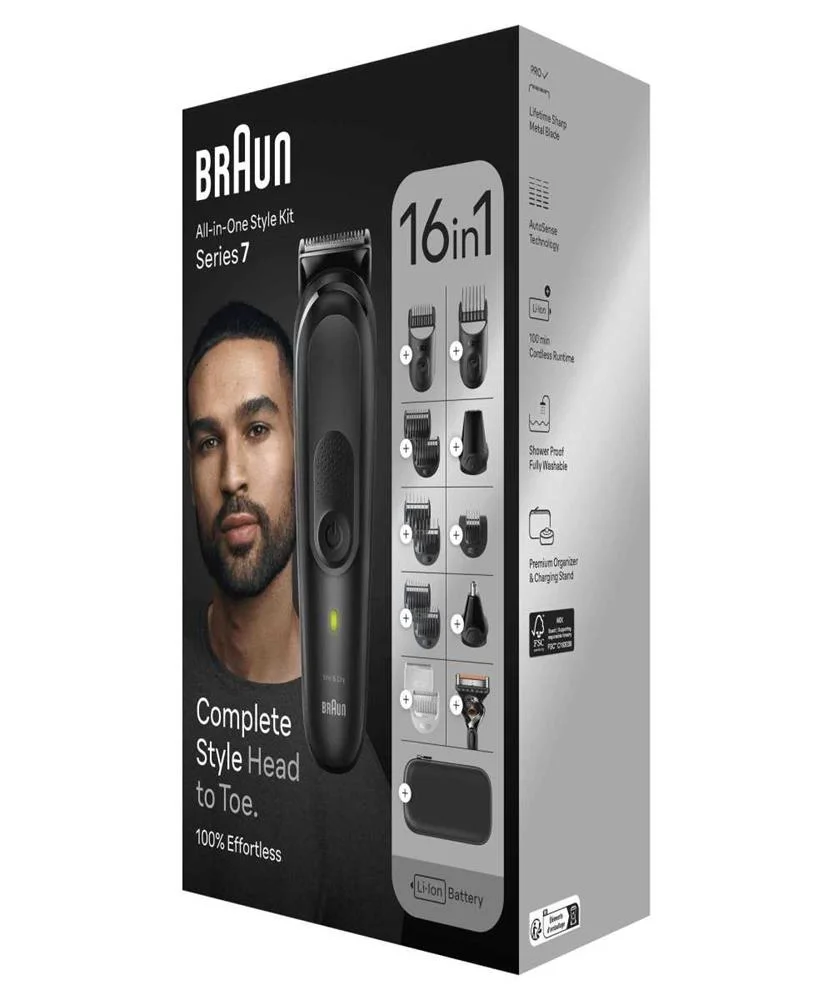 Braun Mgk7470 Preto Ião-Lítio