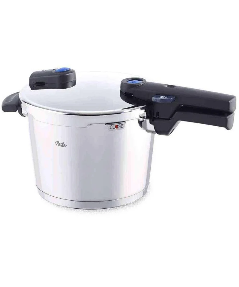 Fissler Vitaquick 6 L Preto. Aço Inoxidável