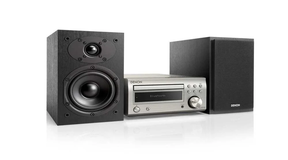 DENON D-M41DAB 60 W PRETO, PRATEADO