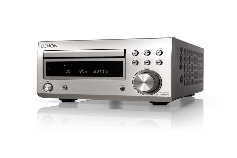 DENON D-M41DAB 60 W PRETO, PRATEADO
