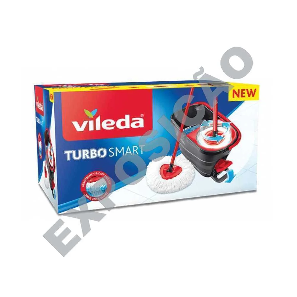 Conjunto Turbo Smart 163426 Vileda Exposição