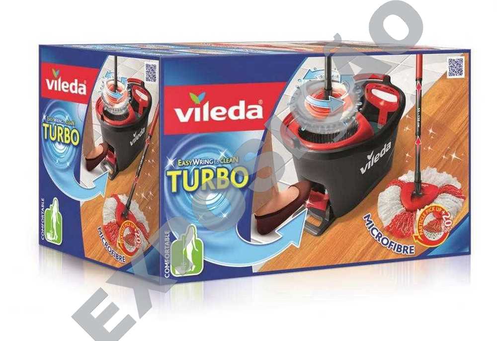 Sistema de Balde C/ Pedal e Esfregona Exposição