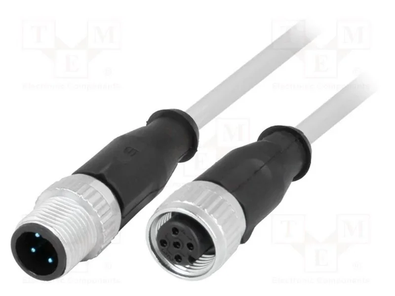 Cabo: paras sensores/automatização, PIN: 4, M12-M.