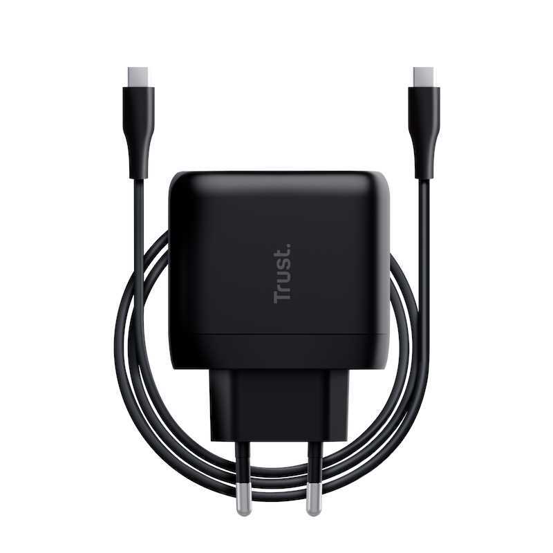 TRUST MAXO 65W UNIVERSAL PRETO AC