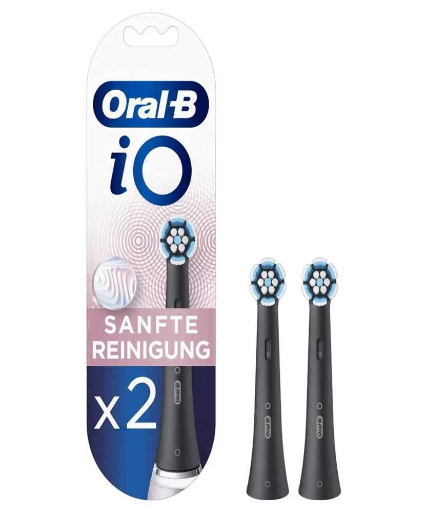 Oral-B Io Gentle Care 2 Unidade(S) Preto