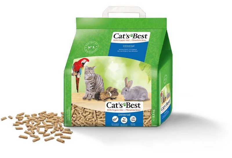 Areia para Gatos Cat's Best Universal 20 L 