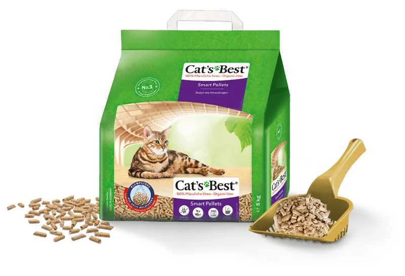 Areia para Gatos Cat's Best Smart Pellts 20 L 