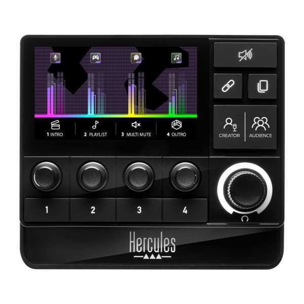 HERCULES STREAM 200 XLR PRETO 9 BOTÕES