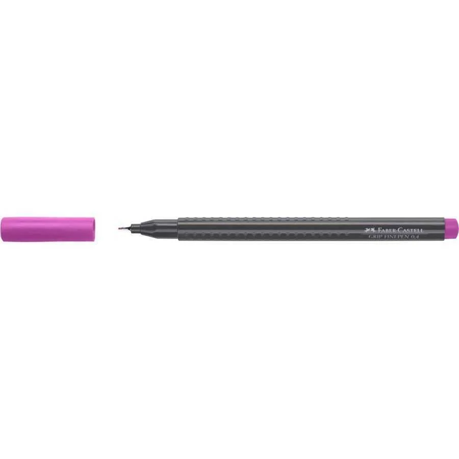 FABER-CASTELL 151634 CANETA FINELINER FINA PÚRPUR.