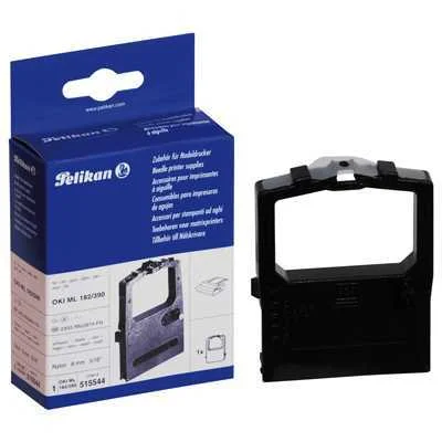 PELIKAN RIBBON FOR OKI ML 182/390 NYLON BLACK FIT.