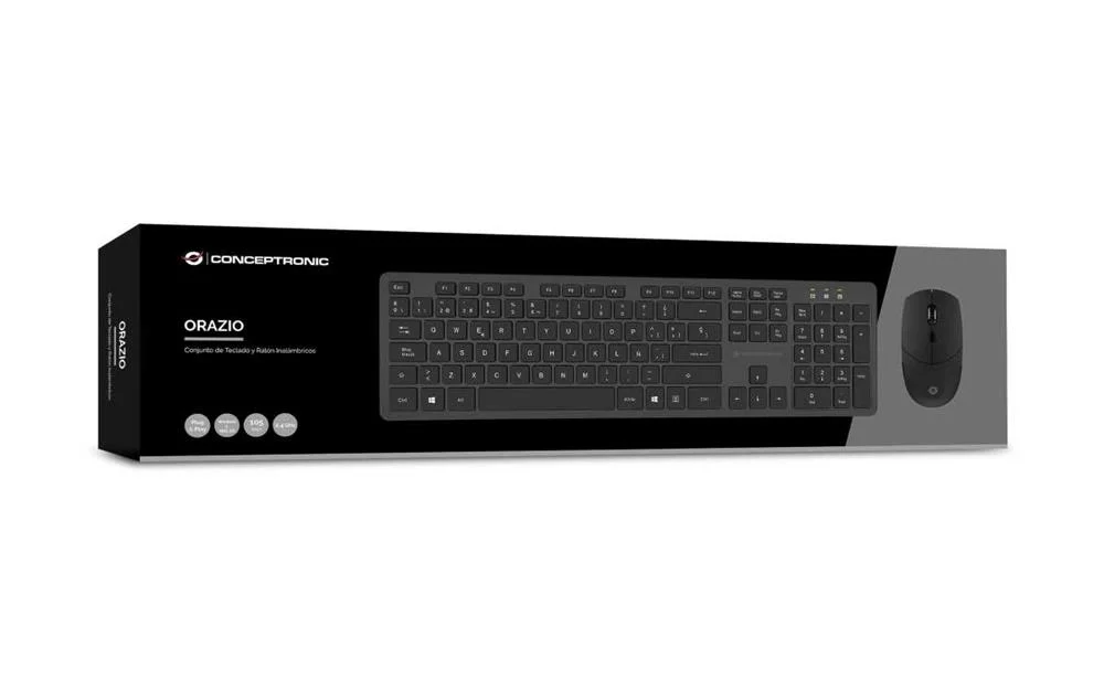 Conceptronic Orazio01es Teclado Rato Incluído Rf .
