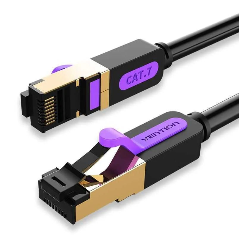 Cable de Red Rj45 Sftp Vention Icdbh Cat7/ 2m/ Ne.