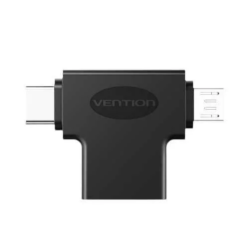 Usb To Usb-C And Micro Usb Otg Adapter Vention Cdib0