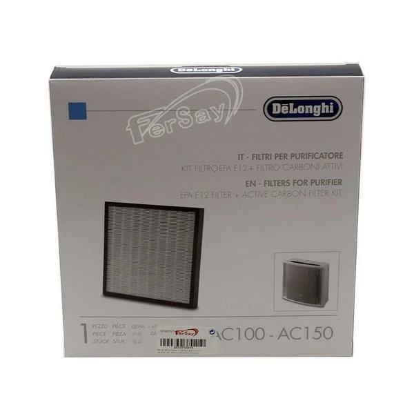 Kit de Filtros Hepa   Carbon Activo Para Ac100, A.