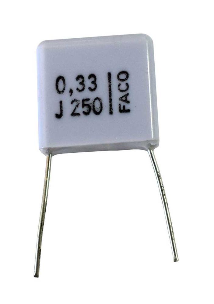 CONDENSADOR POLIESTER 330K 250V