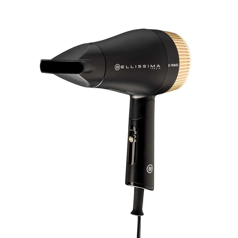 Bellissima B-Travel Secador de Cabelo 1400 W Pret.
