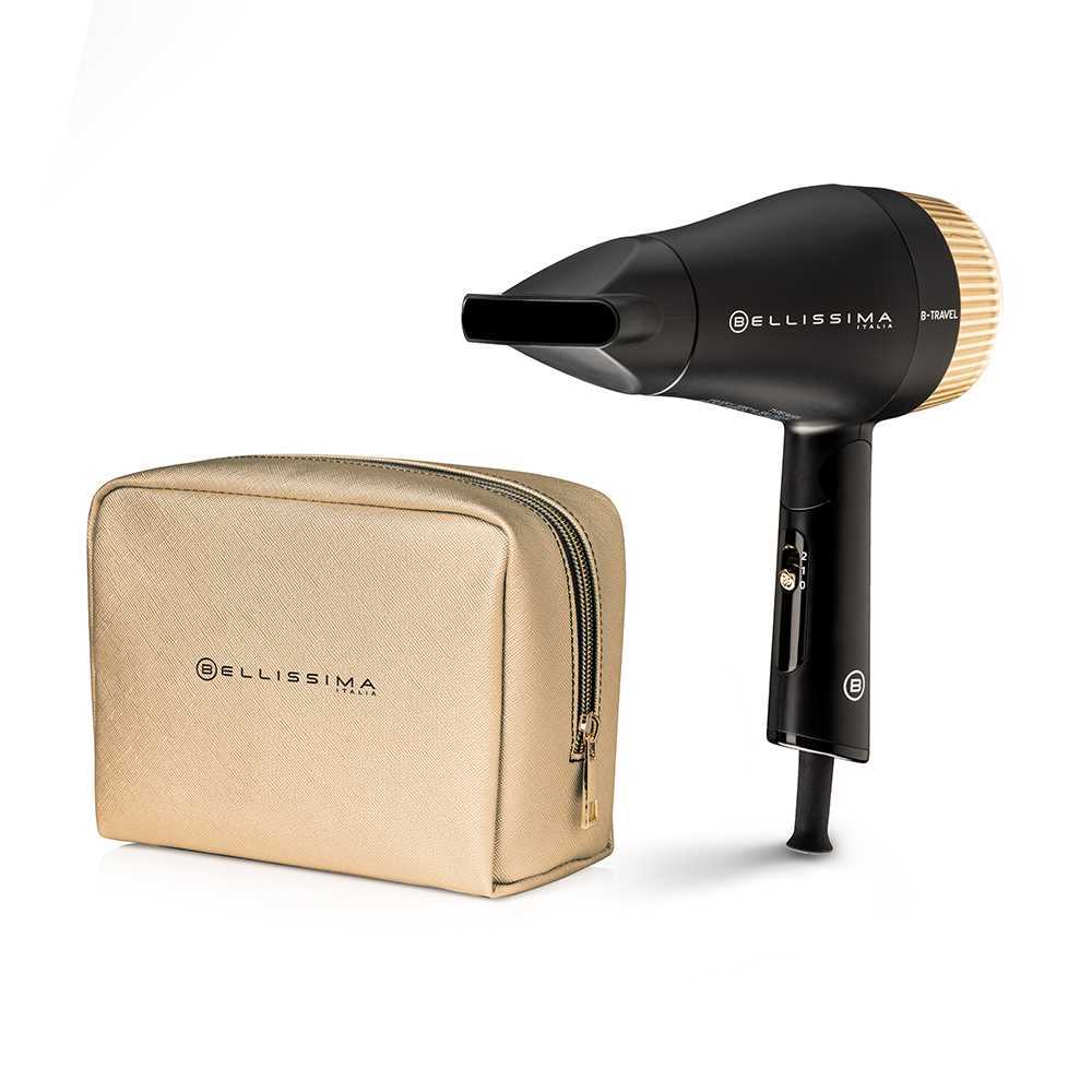 Bellissima B-Travel Secador de Cabelo 1400 W Pret.