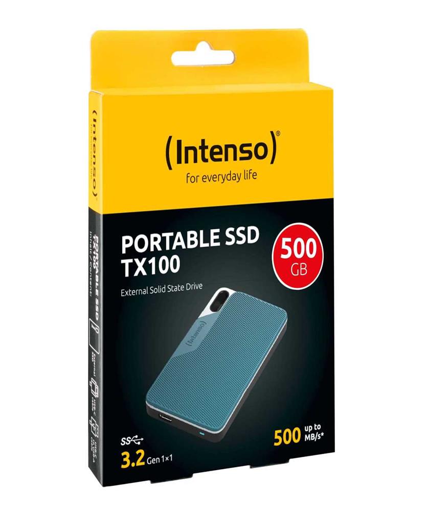 Disco Duro Externo Intenso Tx100 500 Gb 