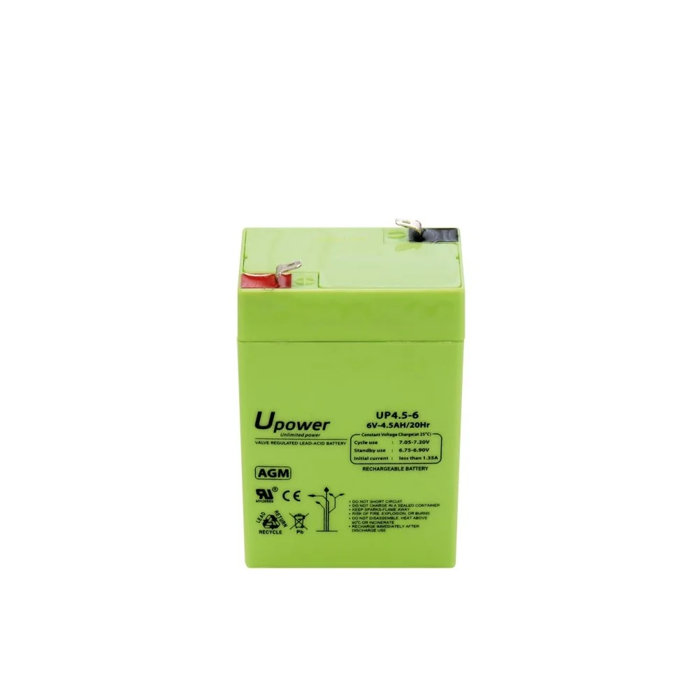 Batería Plomo 6,0v/4,5ah (70,0x101,0x48,0mm)