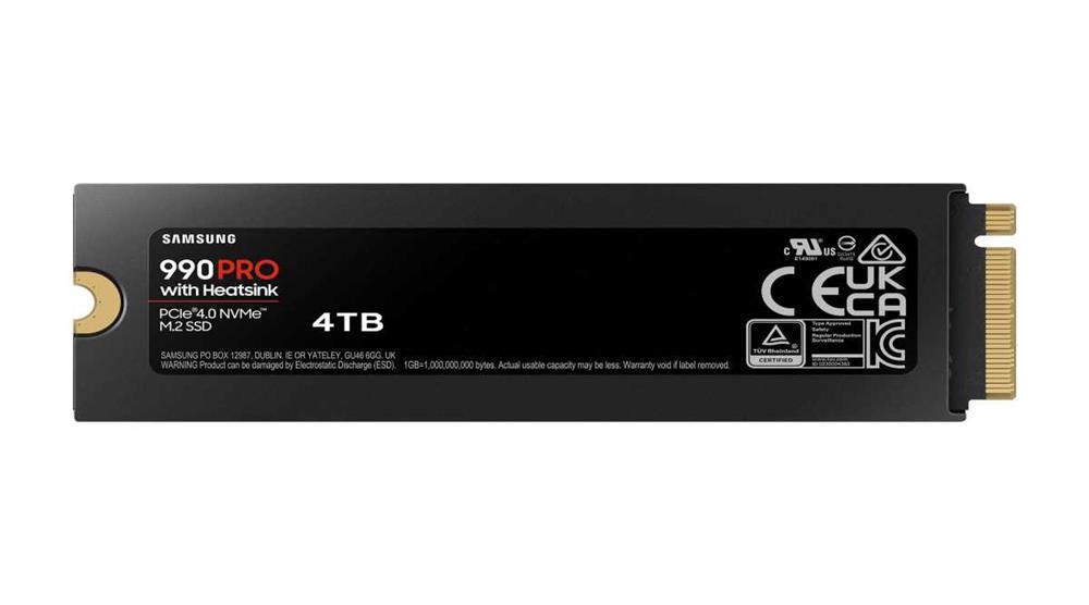 Disco SSD M.2 990 Pro 4tb V-Nand Tlc Nvme - Samsung
