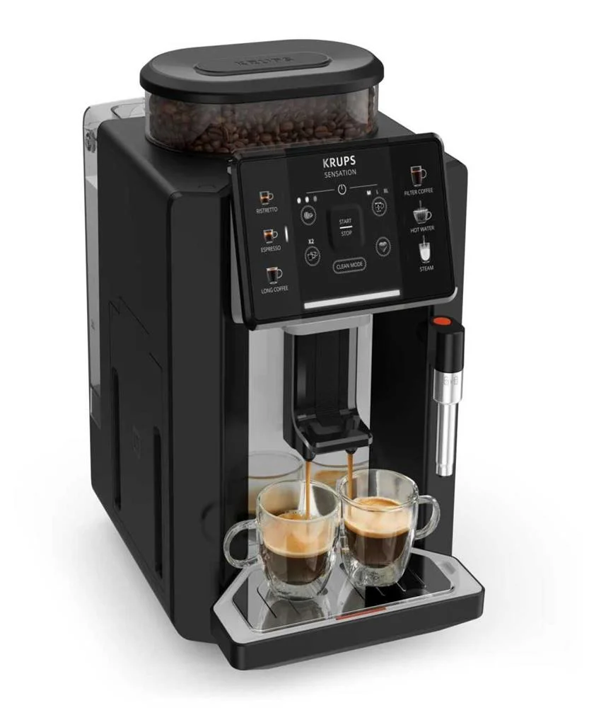 KRUPS SENSATION EA910A10 MÁQUINA DE CAFÉ COMPLETA.