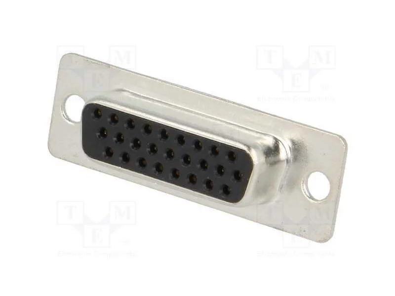 D-Sub HD, PIN: 26, ficha, fêmea, com cabo, simple.