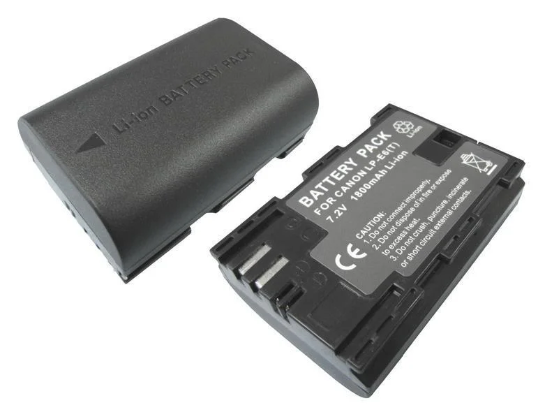 Bateria Para Camara 7.2v 1800mah Canon Lpe6