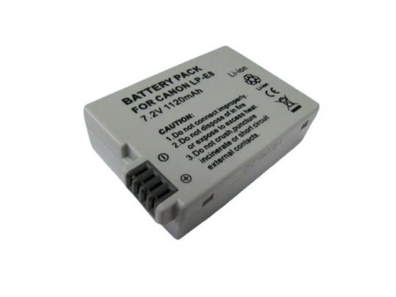 Bateria Litio-iao 7.2v 1120mah Canon Lpe8