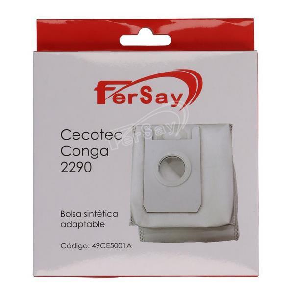 Sacos adaptáveis para aspirador Cecotec Conga