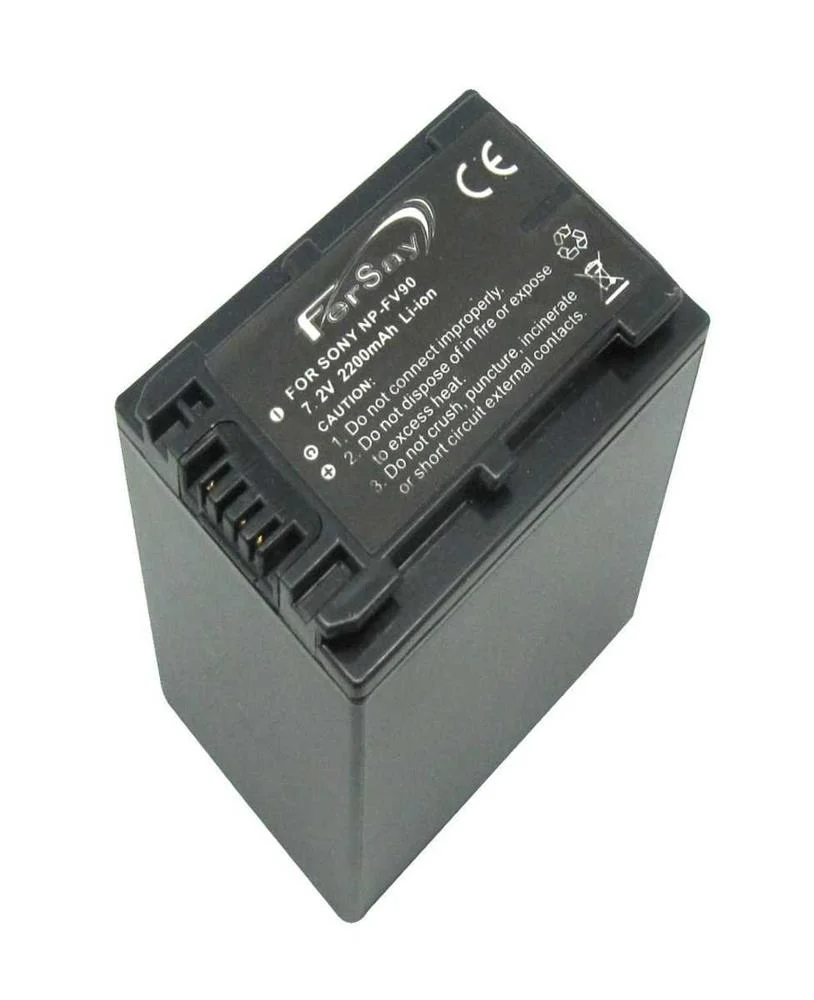 Bateria camara Sony NPFV90 2200 mAh.