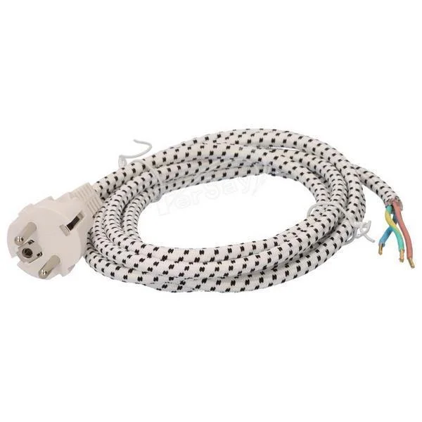 CABLE SILICONA ENCHUFE TIPO SCHUKO 2,8M