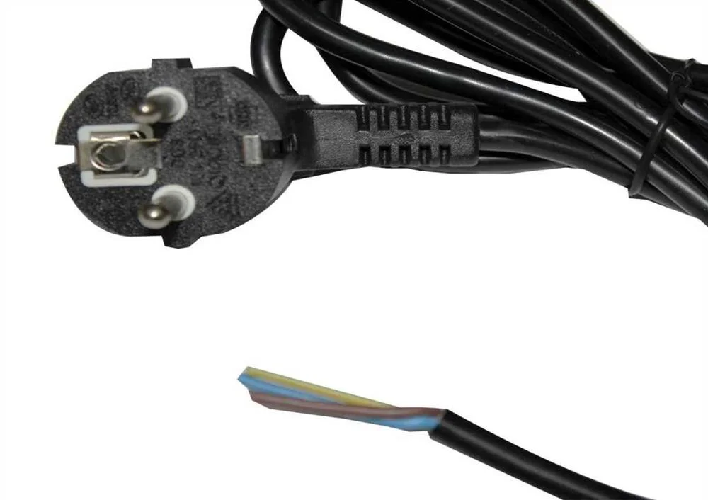 Cable pvc clavija shuko 2 metros