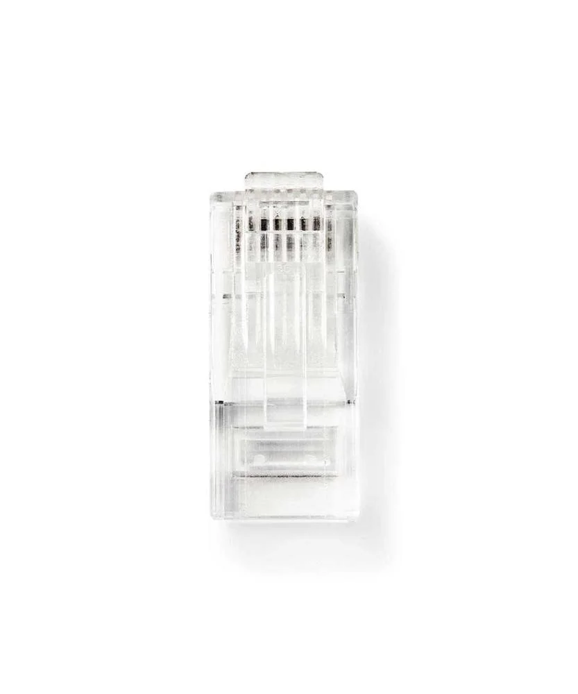 Conector Rj45  Macho  Utp Cat5 Trenzado  Recto  C.