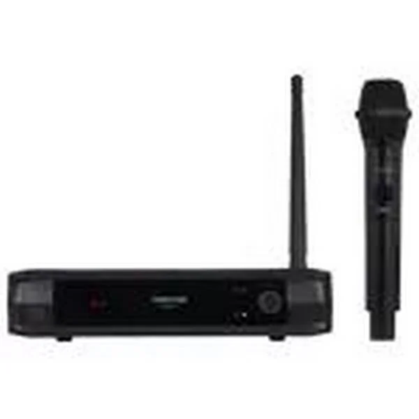 Microfone Sem Fios de Mão Uhf. Frequência Fixa
