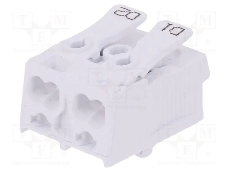 Conector: de instala&ccedil;&atilde;o, faixas: 2, 0,5&divide;2,5mm2, 4.